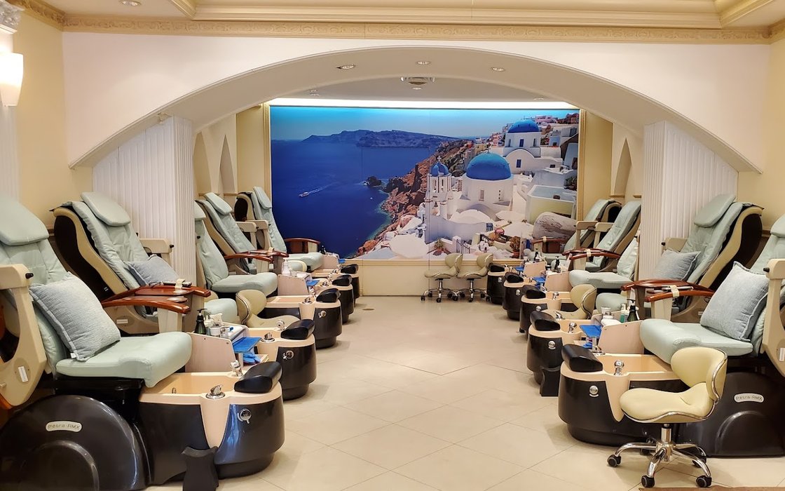 Santorini Nails Spa Reviews Photos Work Time Phone Number And Address Beauty Salons And Spas In New York City Nicelocal Com